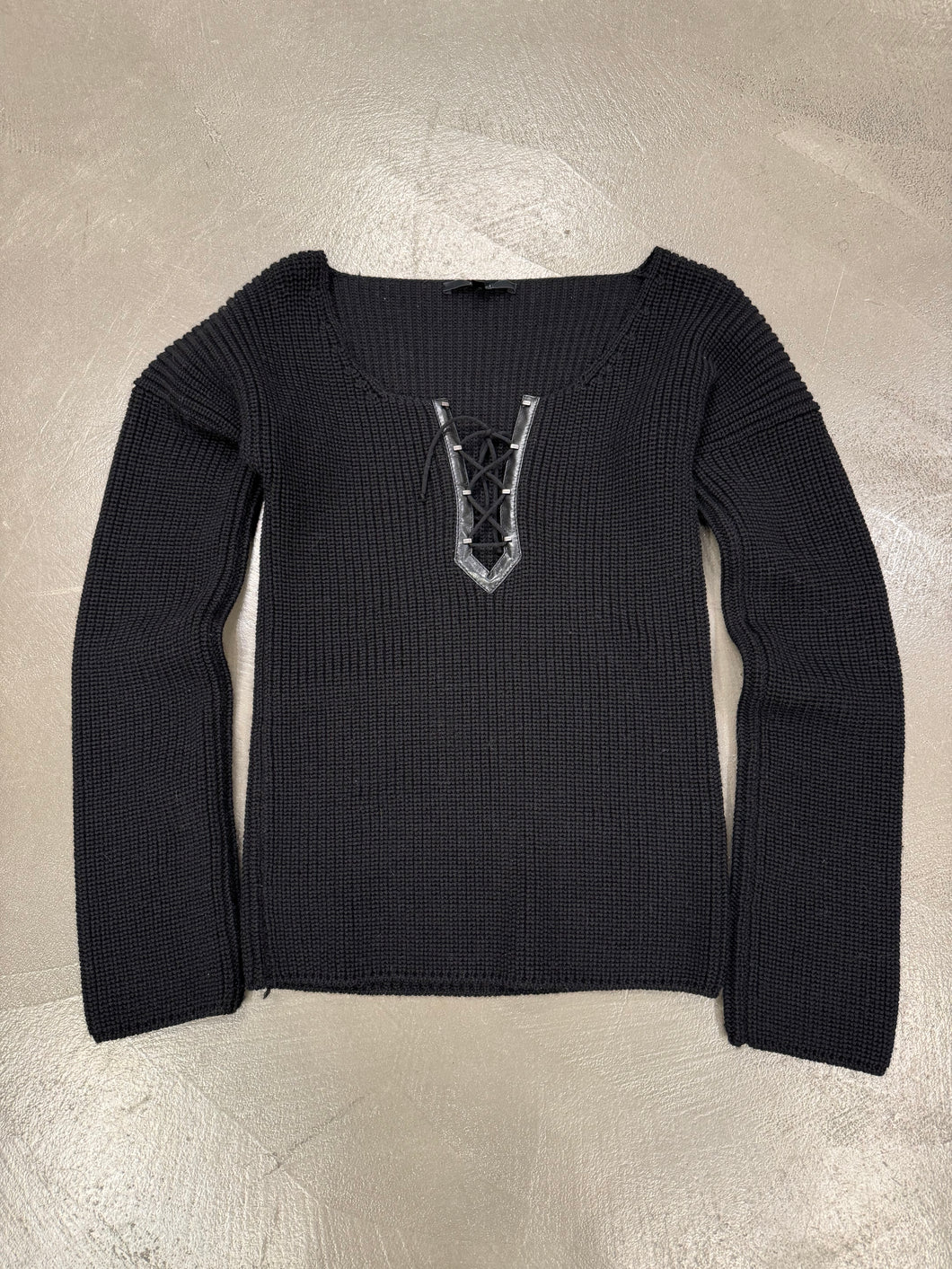 1990s Gucci by Tom Ford laced knit