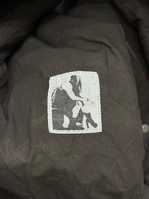 2024 Rick Owens "Jumbo Worker" megacrust denim jacket