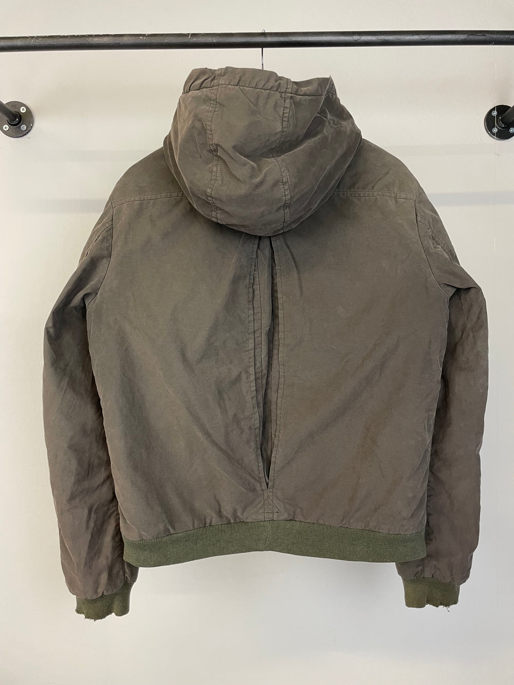 AW2003 Dolce & Gabbana zip sleeve bomber jacket