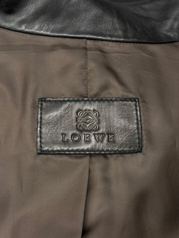 2000s Loewe leather jacket