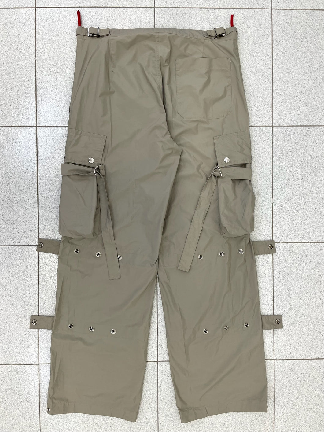 AW2004 Prada bondage cargo pants