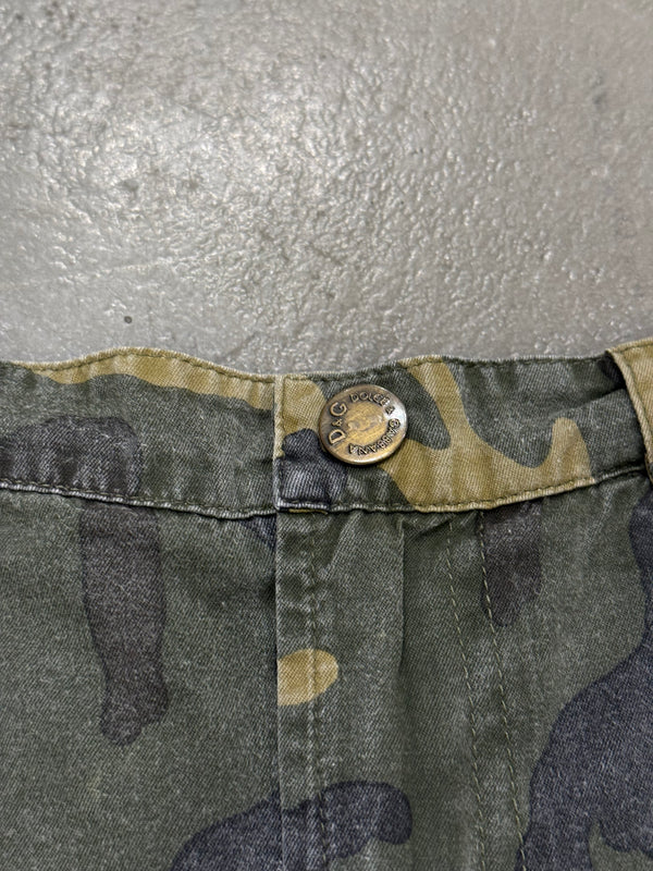 2003 Dolce & Gabbana micro camo shorts