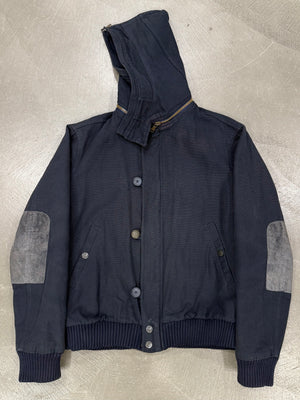 2000s Dolce & Gabbana hooded bomber jacket
