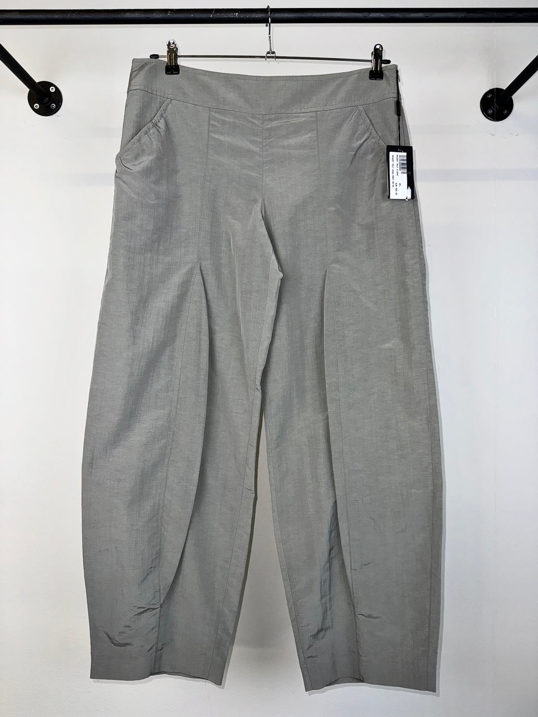 2000s Emporio Armani iridescent wide pants