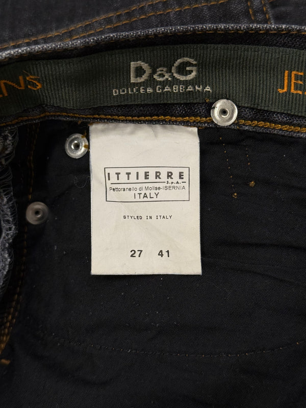 2000s Dolce & Gabbana slim cargo jeans