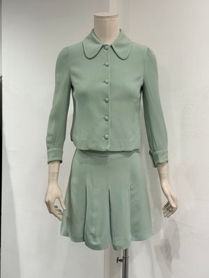 2011 Miu Miu teal set