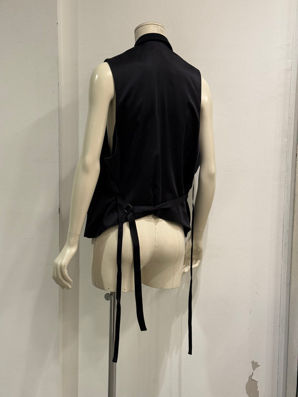 2004 Ann Demeulemeester asymmetric vest