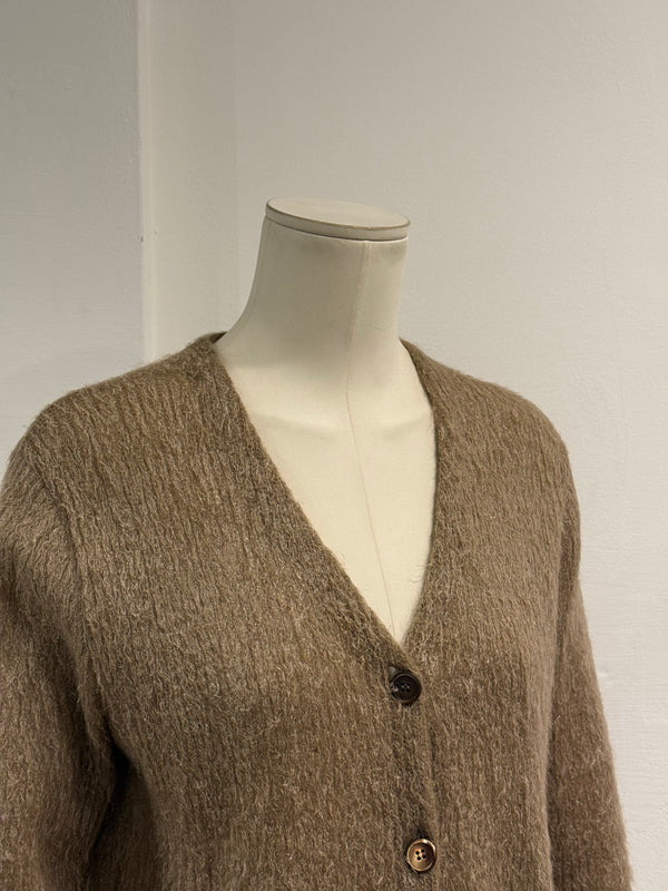 2000s Prada mohair wool cardigan