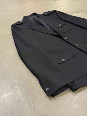 2000s Balenciaga by Nicolas Ghesquiere military officer jacket