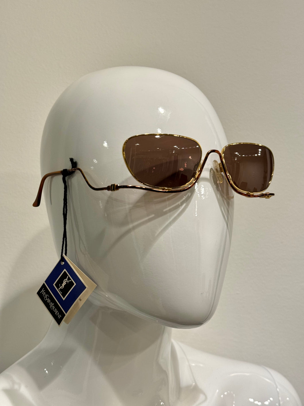 1990s Yves Saint Laurent upside down sunglasses