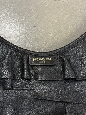 2000s Yves Saint Laurent Saint Tropez horn bag