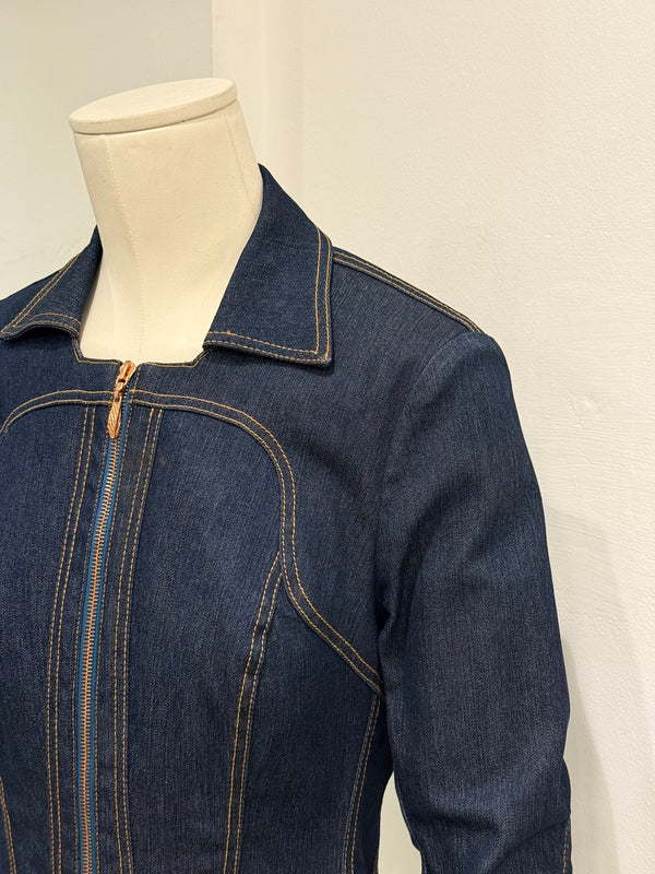 S/S2002 Roberto Cavalli iconic denim jacket