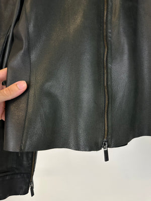 FW1999 Gucci Tom Ford leather biker jacket