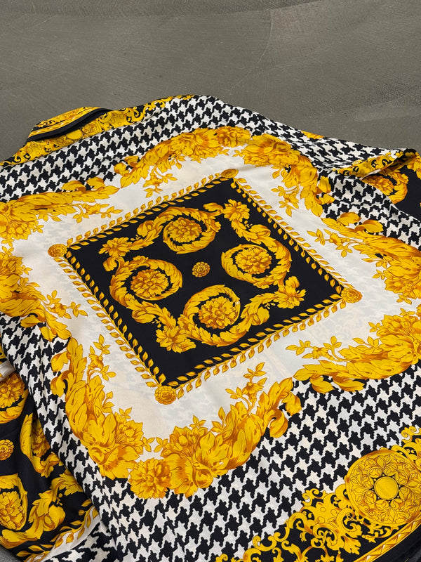 1993 Gianni Versace iconic baroque silk shirt