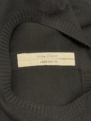 S/S2015 Rick Owens “Faun” cutout long-sleeve top