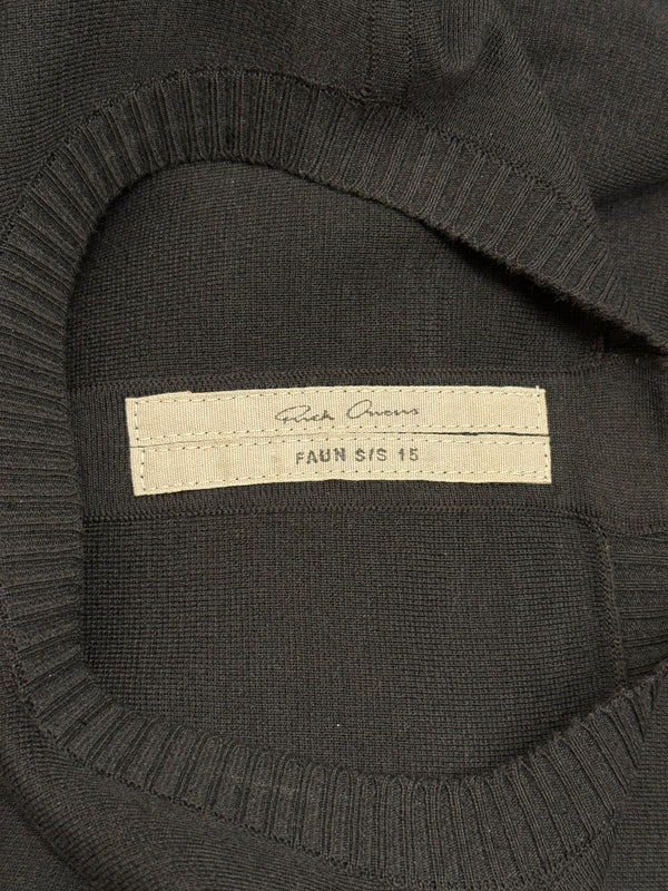 S/S2015 Rick Owens “Faun” cutout long-sleeve top