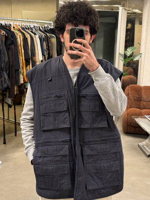 2021 Balenciaga multi pocket oversized vest