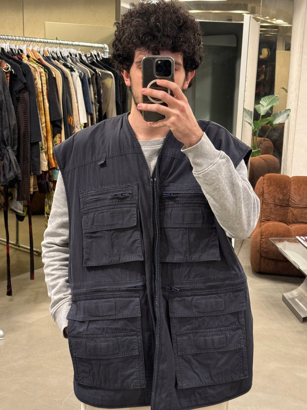 2021 Balenciaga multi pocket oversized vest