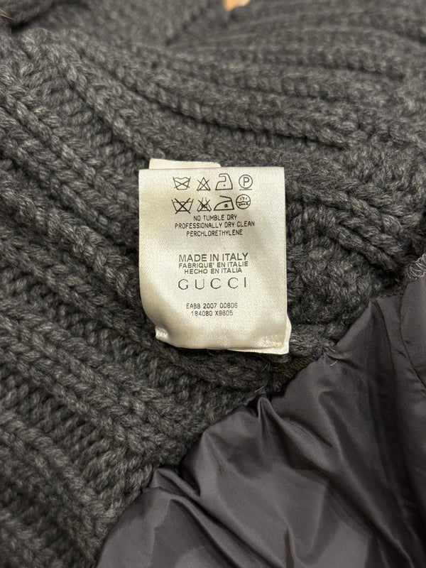 2007 Gucci fur cardigan