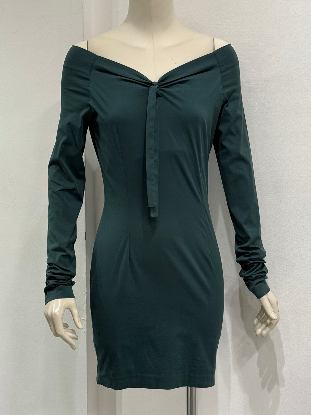 1990s Dolce & Gabbana draped midi dress