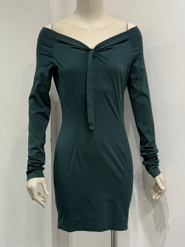 1990s Dolce & Gabbana draped midi dress