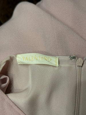 S/S2007 Valentino pleated butterfly bow dress