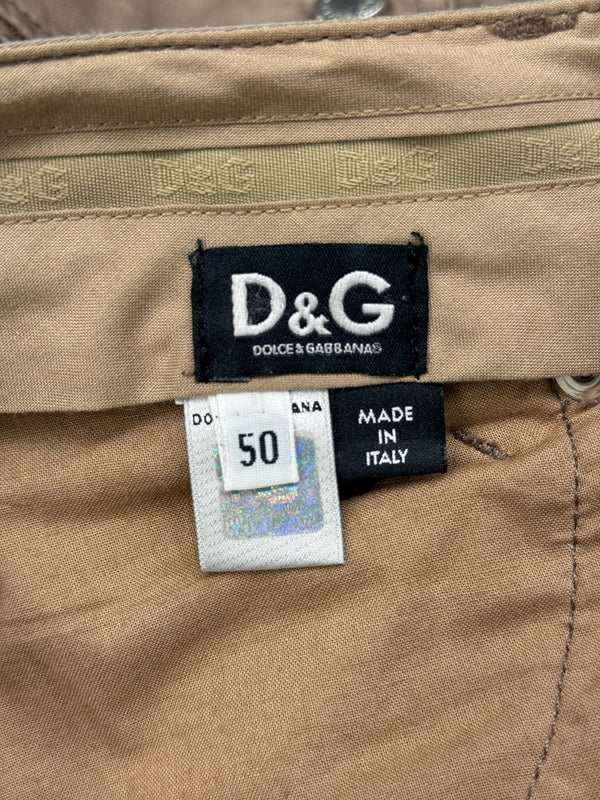 S/S2008 Dolce & Gabbana runway multi zipper cargo shorts