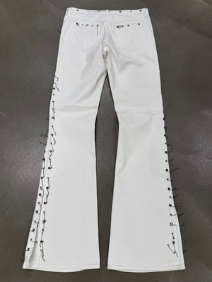 2000s Versace chain pendants pants