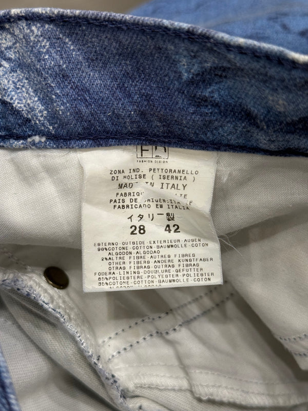 2000s Cavalli printed jeans