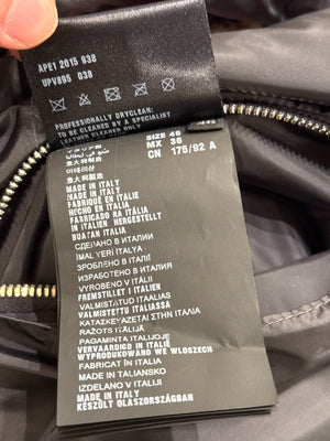 2015 Prada reversible 2 in 1 leather jacket