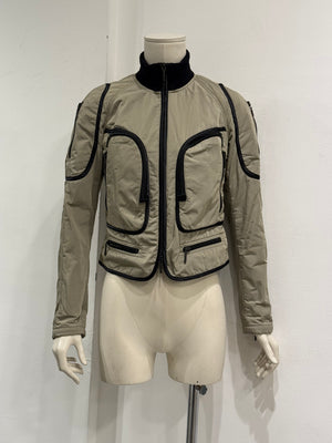 2000s Plein Sud cargo moto utility jacket