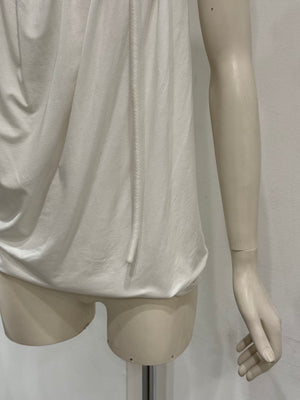 S/S2003 Maison Margiela ruched cotton top