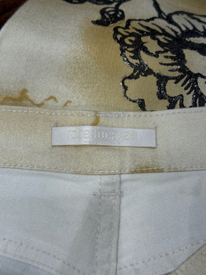 2003 Roberto Cavalli iconic tattoo jeans