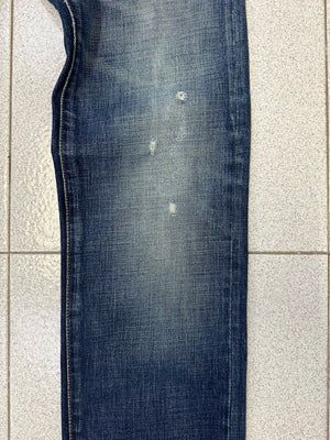 AW2006 Dior by Hedi cummerbund jeans