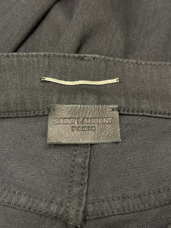 2020s Saint Laurent faded clawmark denim