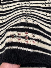 Load image into Gallery viewer, A/W2024 Dries Van Noten distressed stipe knit
