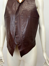 Load image into Gallery viewer, A/W2001 Maison Margiela compressed leather vest
