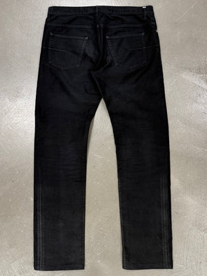 2000s Dior by Hedi Slimane coated jeans