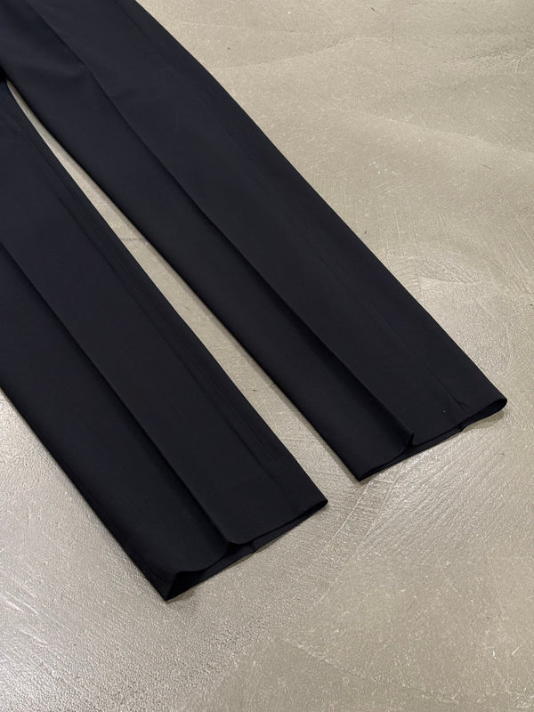 2000s Gucci minimal tailored wool trousers