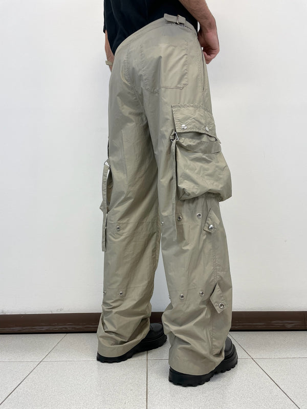 AW2004 Prada bondage cargo pants