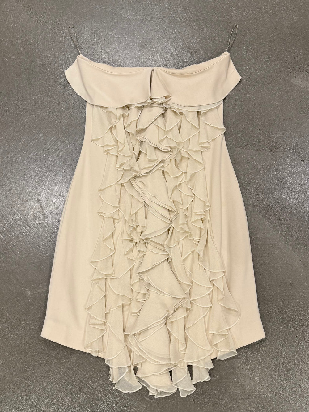 2000s Plein Sud ruffle mini dress