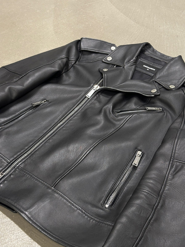 2020s Dsquared2 biker leather jacket
