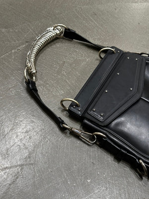 A/W 2002 Yves Saint Laurent by Tom Ford Mombasa metal bag