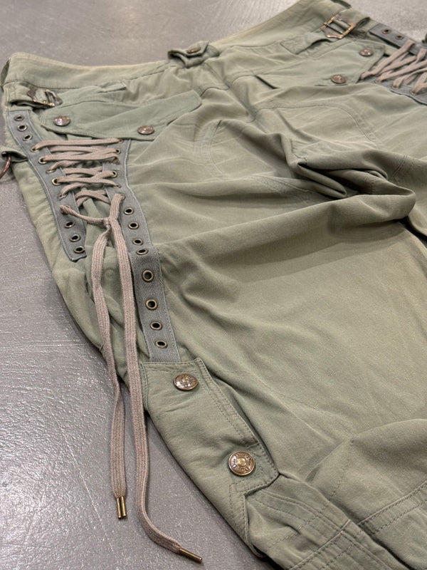 S/S2003 Christian Dior by John Galliano lace-up bondage pants