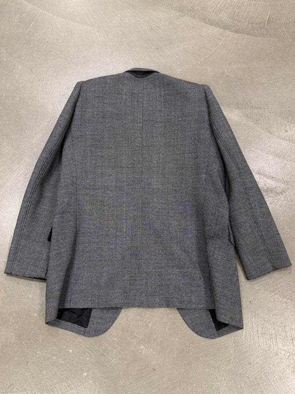 A/W2019 Balenciaga runway suspended shoulder blazer jacket