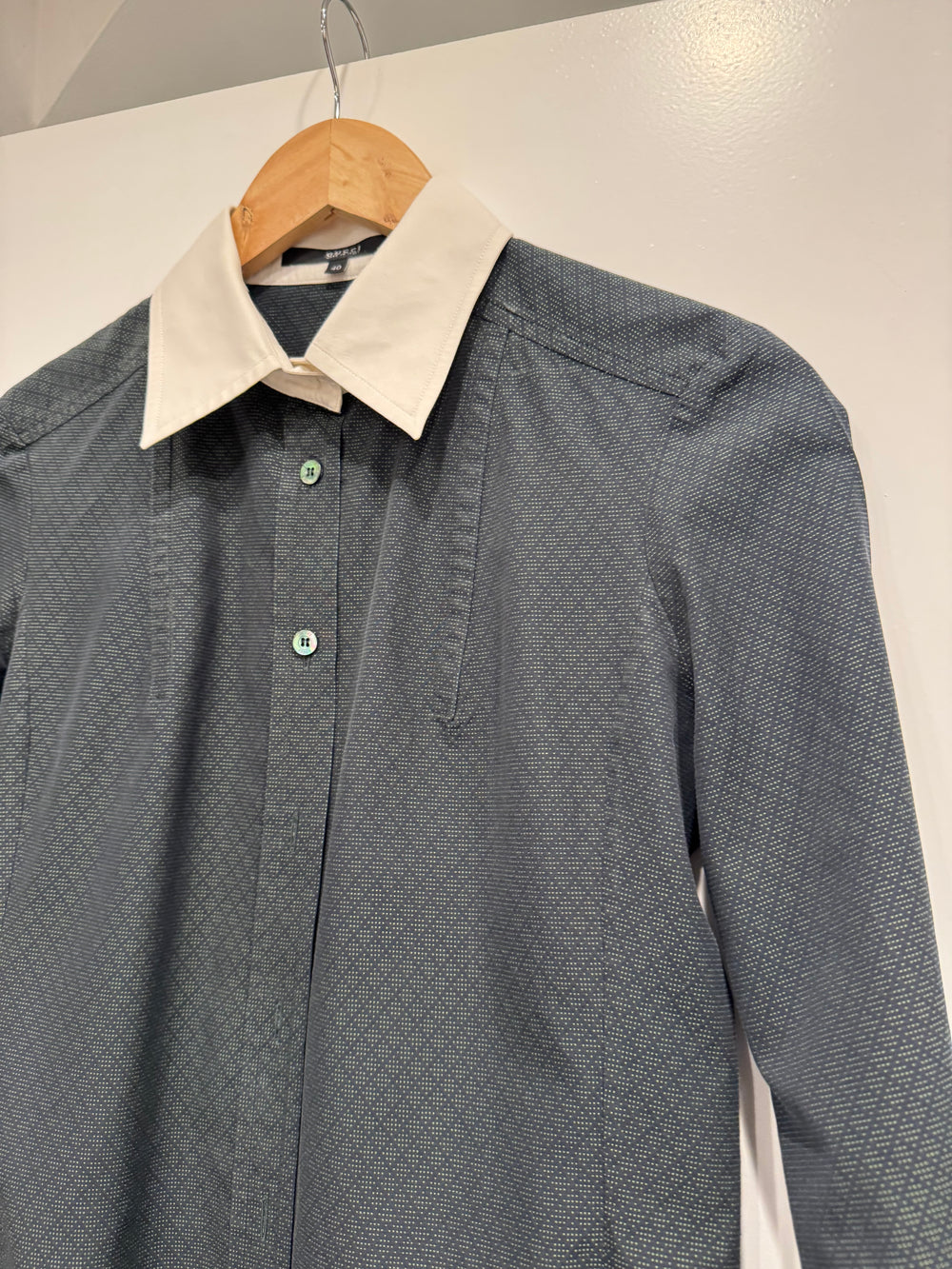 S/S2007 Gucci iridiscent shirt