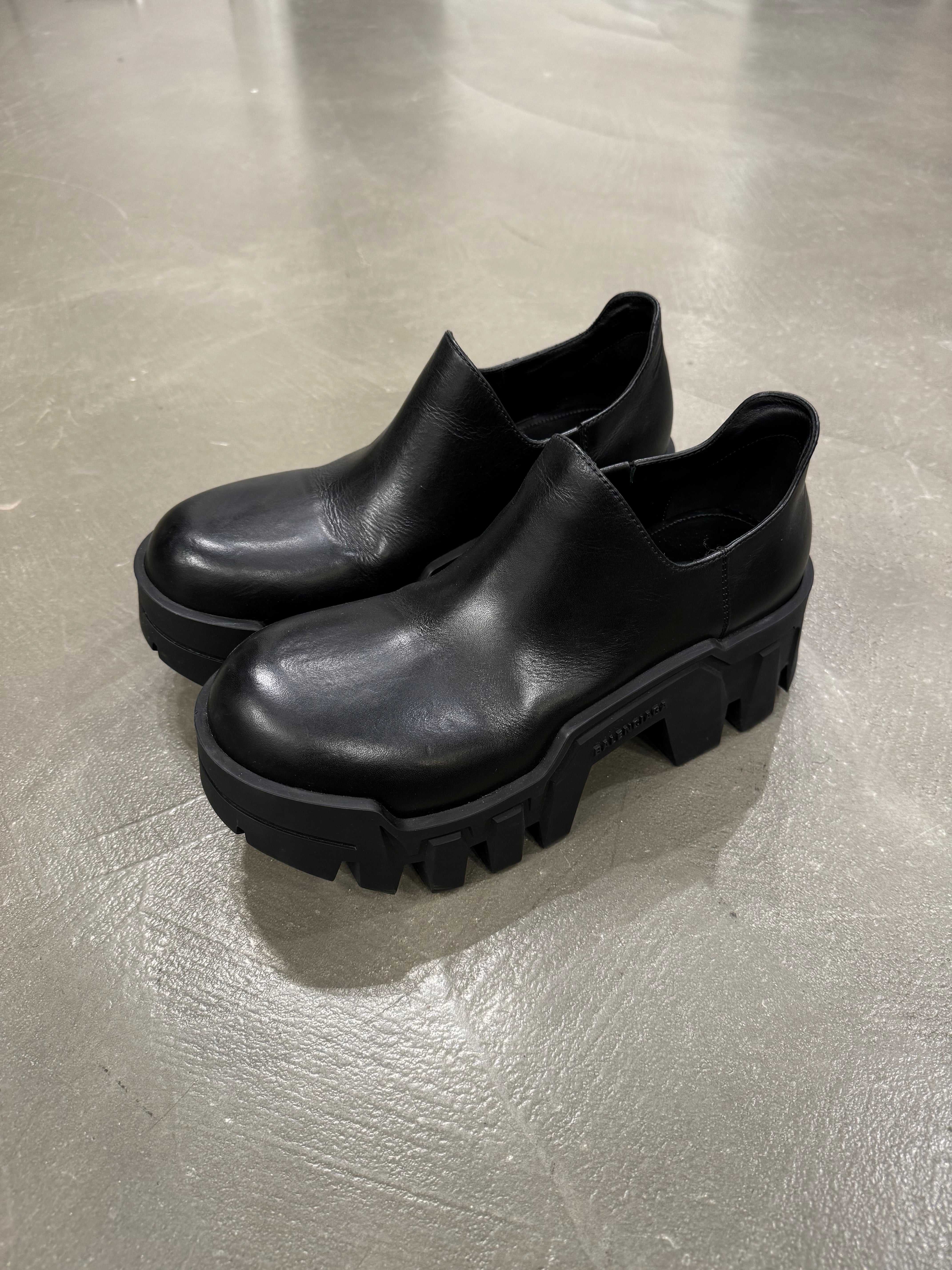Balenciaga bulldozer mini boots