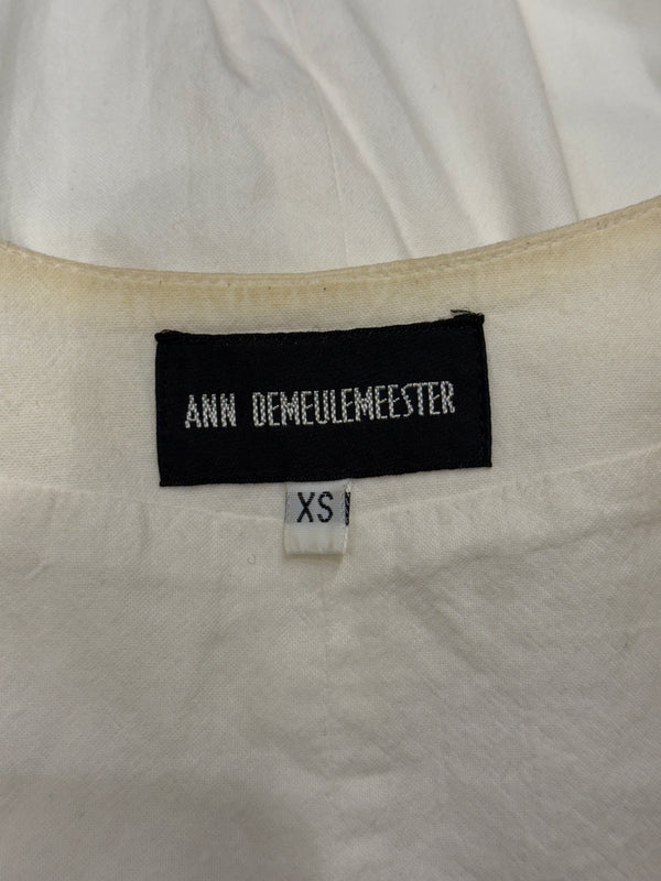 S/S2008 Ann Demeulemeester bondage straps cotton vest
