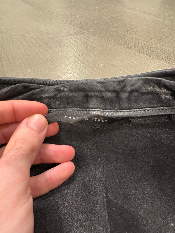 A/W2004 Gucci by Tom Ford biker leather jacket