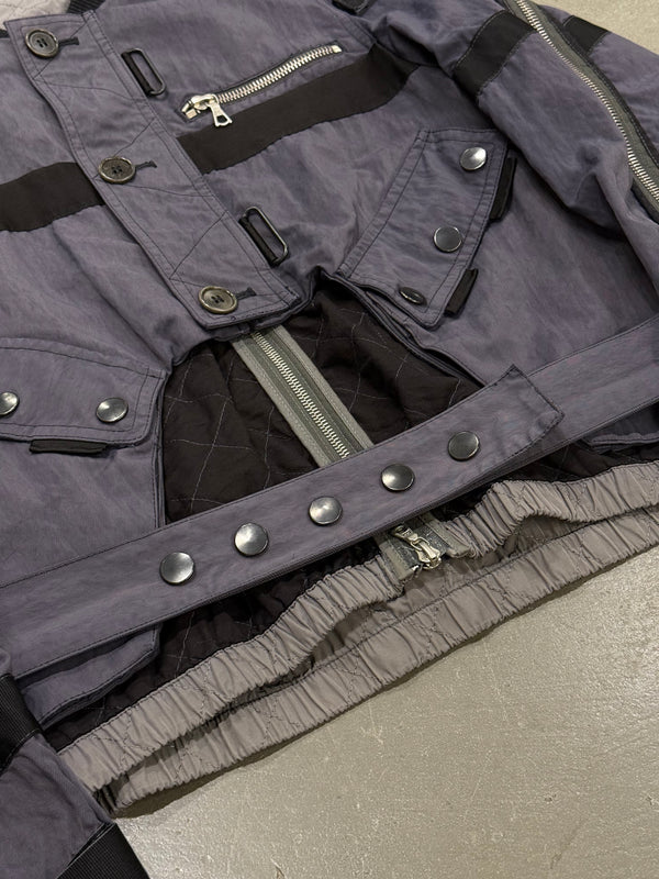 A/W2014 Dries Van Noten runway back-zip bomber jacket